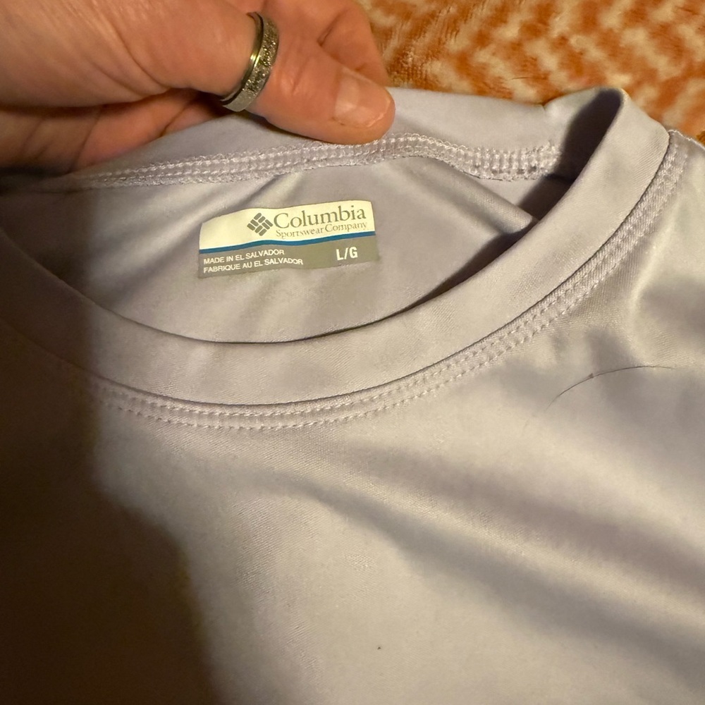 Columbia Soft Gray Tee